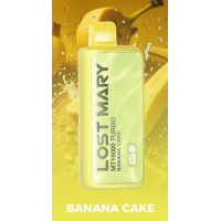 Lost Mary Turbo Thermal MT15000 Banana Cake Flavor (15K Puffs) Lost Mary Turbo Thermal MT15000 Banana Cake Flavor (15K Puffs)